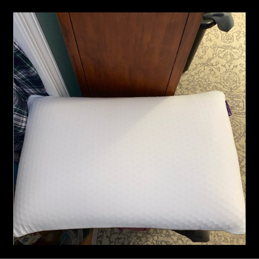 Purple harmony pillow standard low